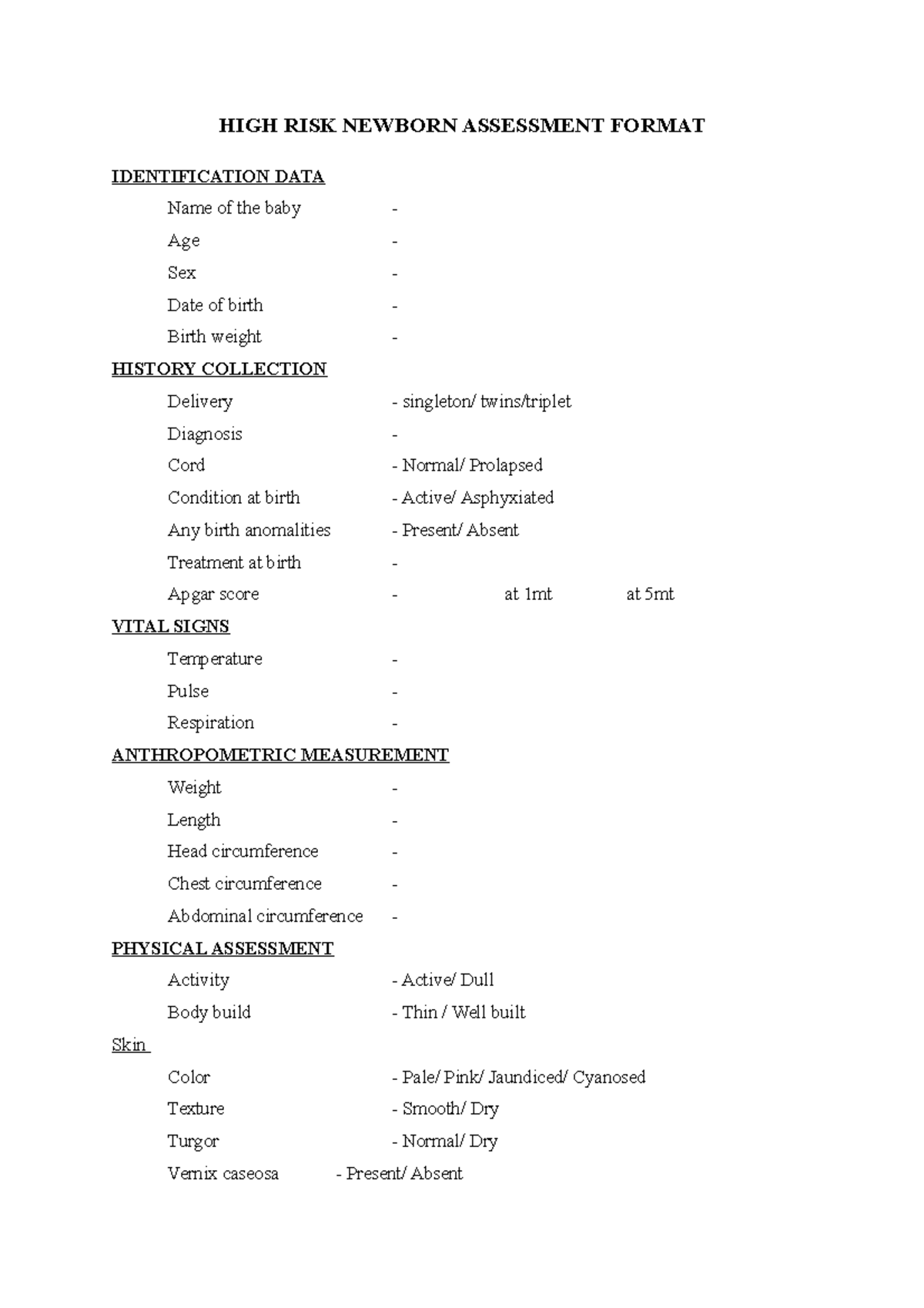 high-risk-newborn-assessment-format-high-risk-newborn-assessment