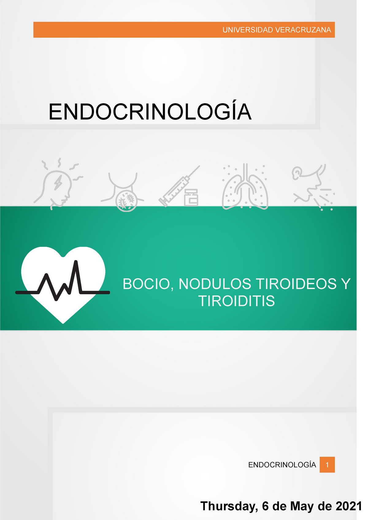 Bocio Nodulo Tiroideo Y Tiroiditis EndocrinologÍa 1 EndocrinologÍa