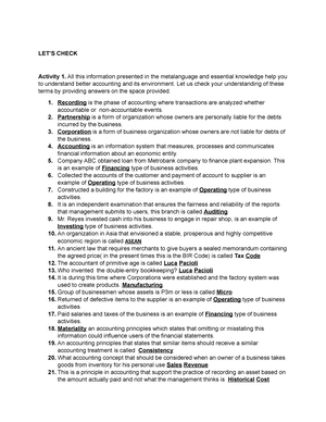 Activity 2 ACC111 Financial Accounting And Society - LET’S ANALYZE ...