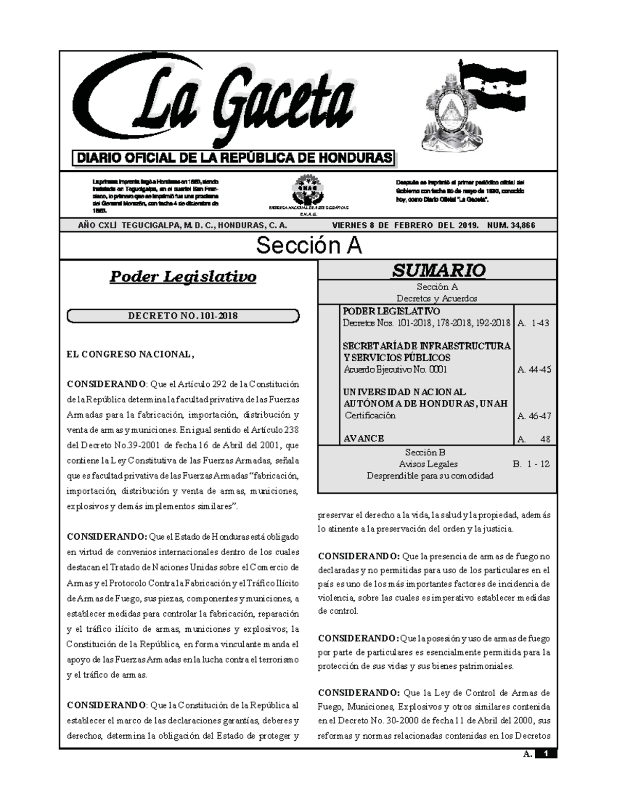 Ley de Control de Armas de Fuego Municiones Explosivos y Materiales
