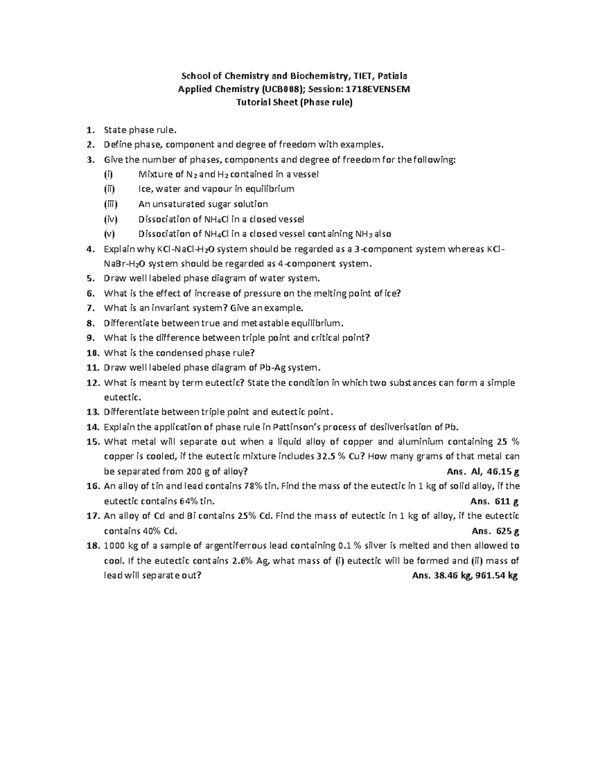 6a-tutorial-sheet-phase-rule-school-of-chemistry-and-biochemistry