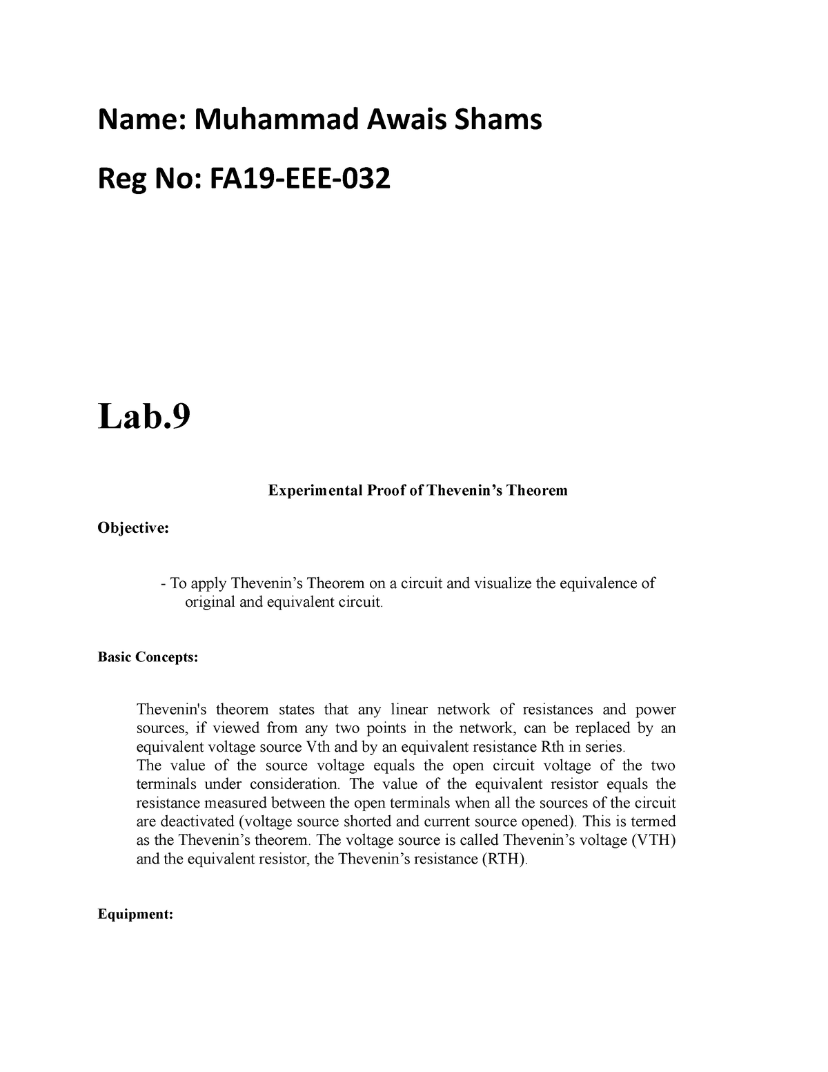 eca-electrical-circuit-analysis-1-lab-reportlab-9-electric-circuits