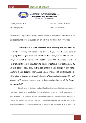 ITL, Morphology - Lecture notes 2 - Introduction to Linguistics ...