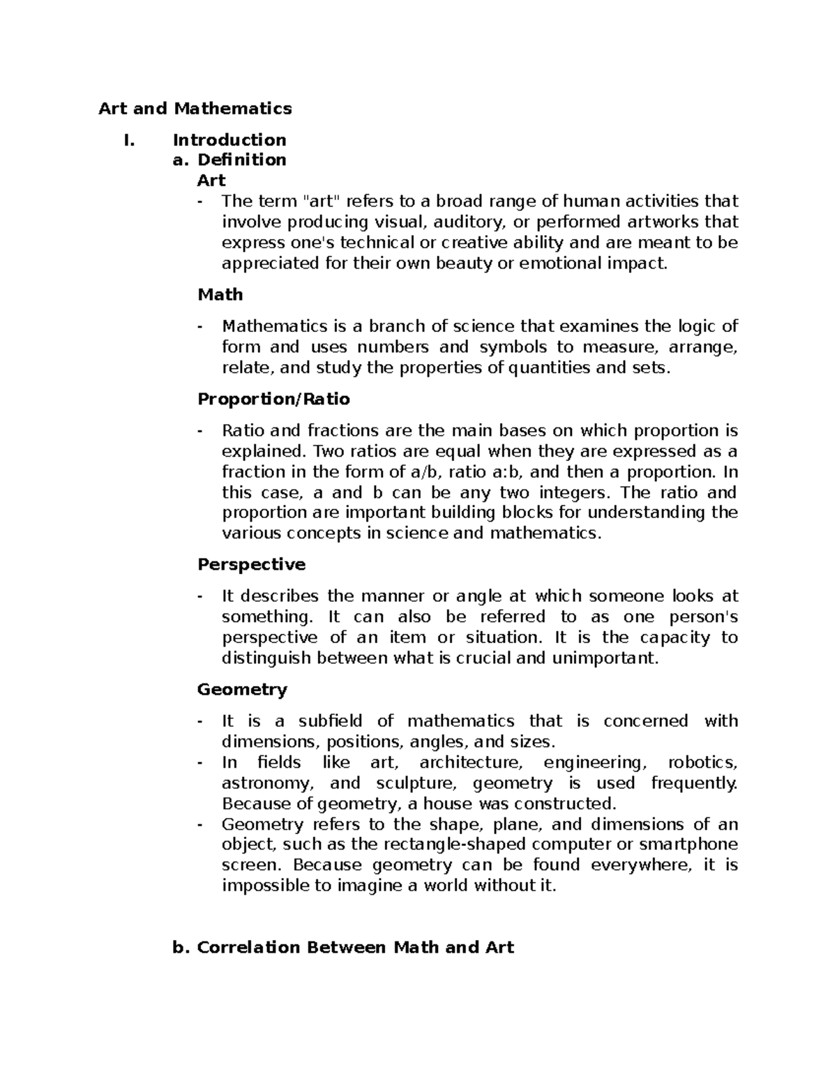 art-and-mathematics-introduction-a-definition-art-the-term-art
