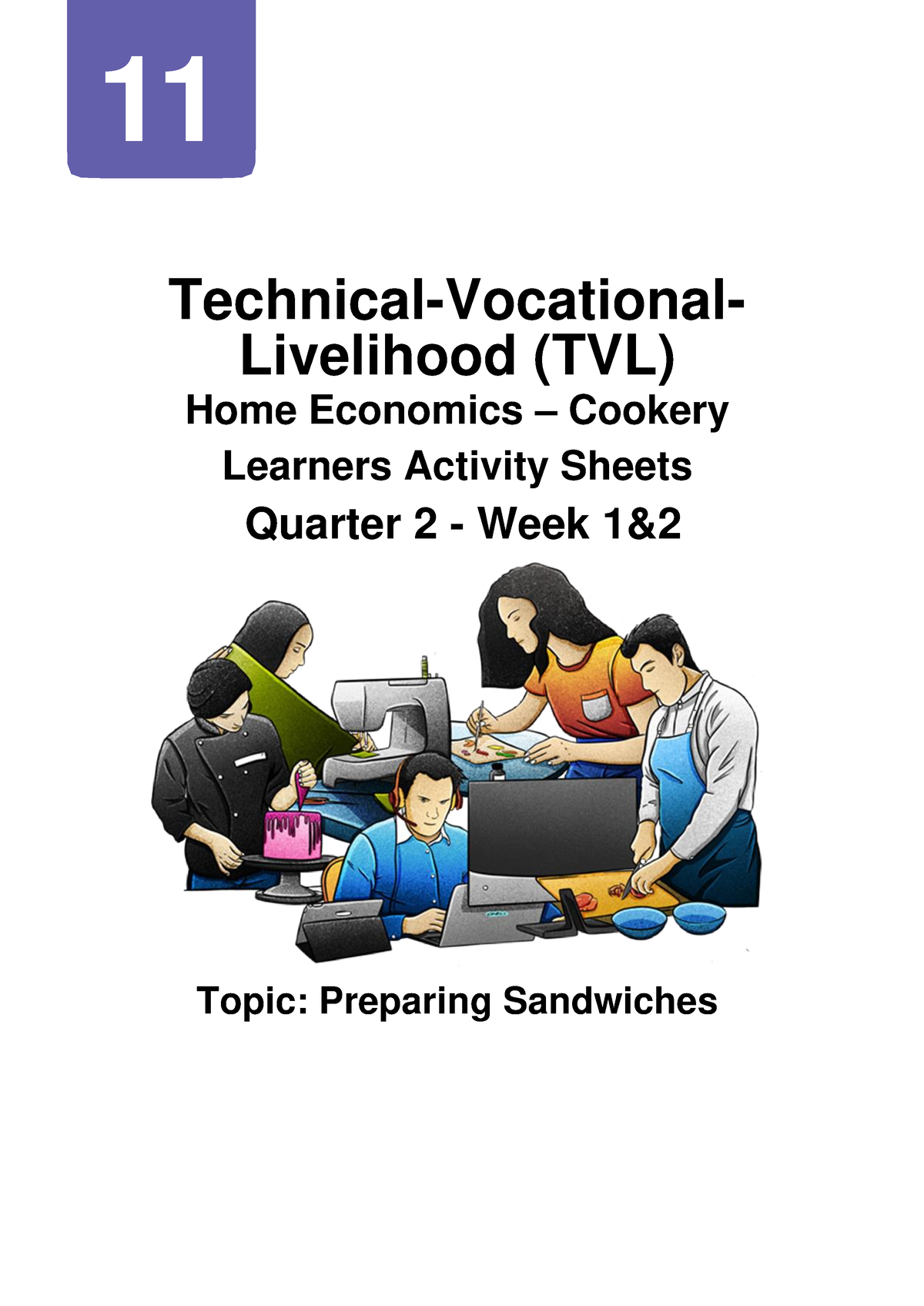 2nd Quarter Cookery Module WEEK 1-2- Yu - I 11 Technical-Vocational ...