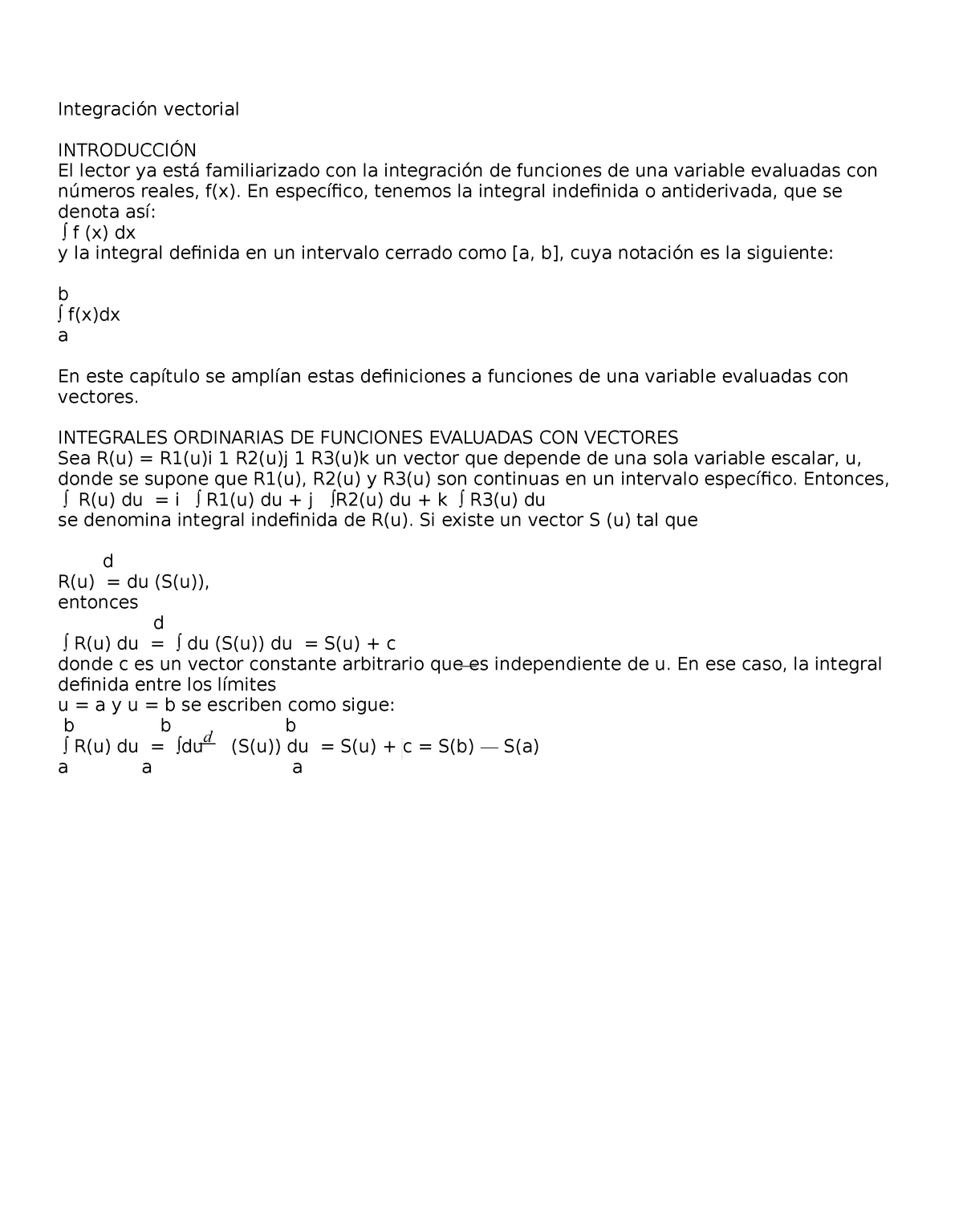 Capitulo 5 Calculo Vectorial Studocu