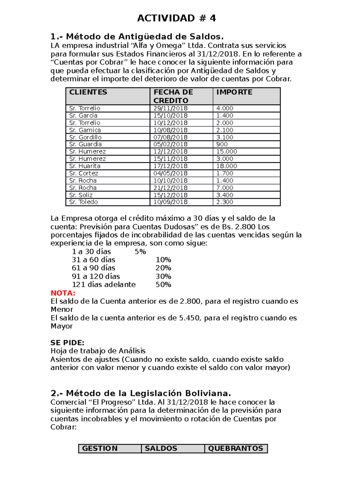 Actividad Apuntes Actividad M Todo De Antig Edad De