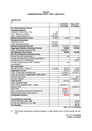 group assignment tax667