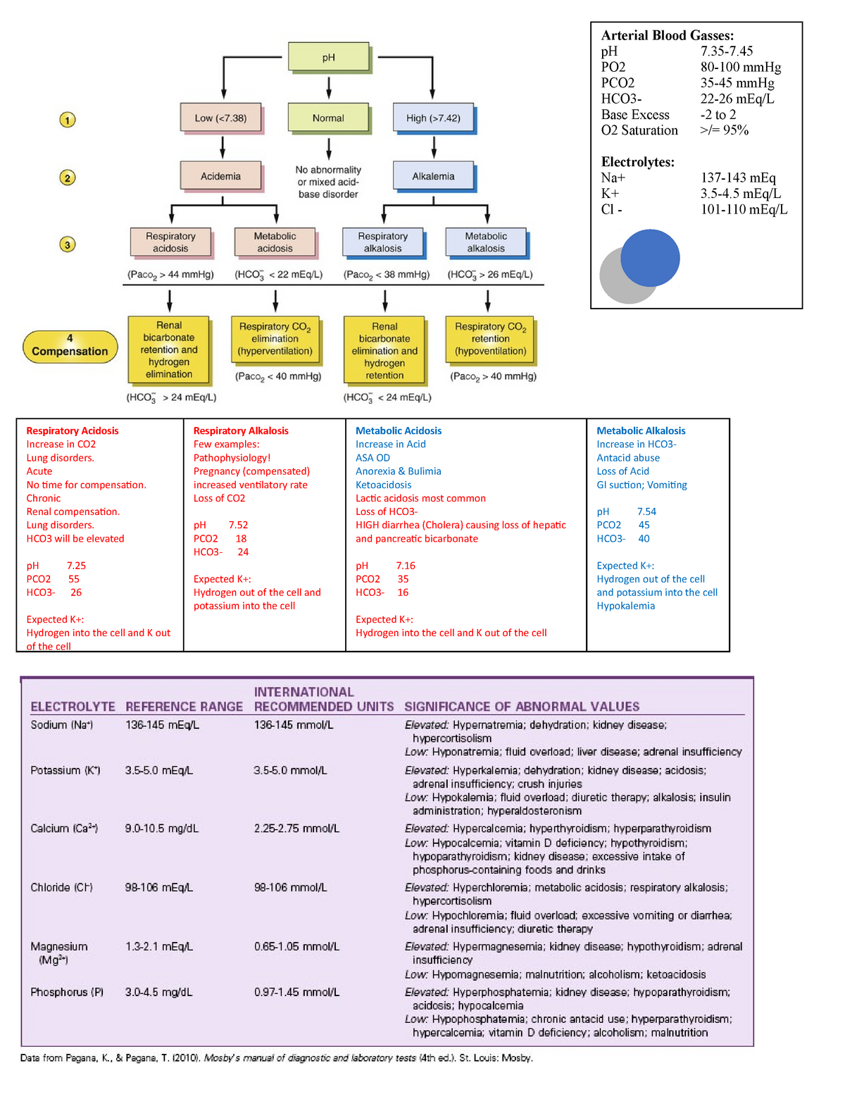 Acid-Base worksheet with flow chart - LEI 231 - Widener - Studocu