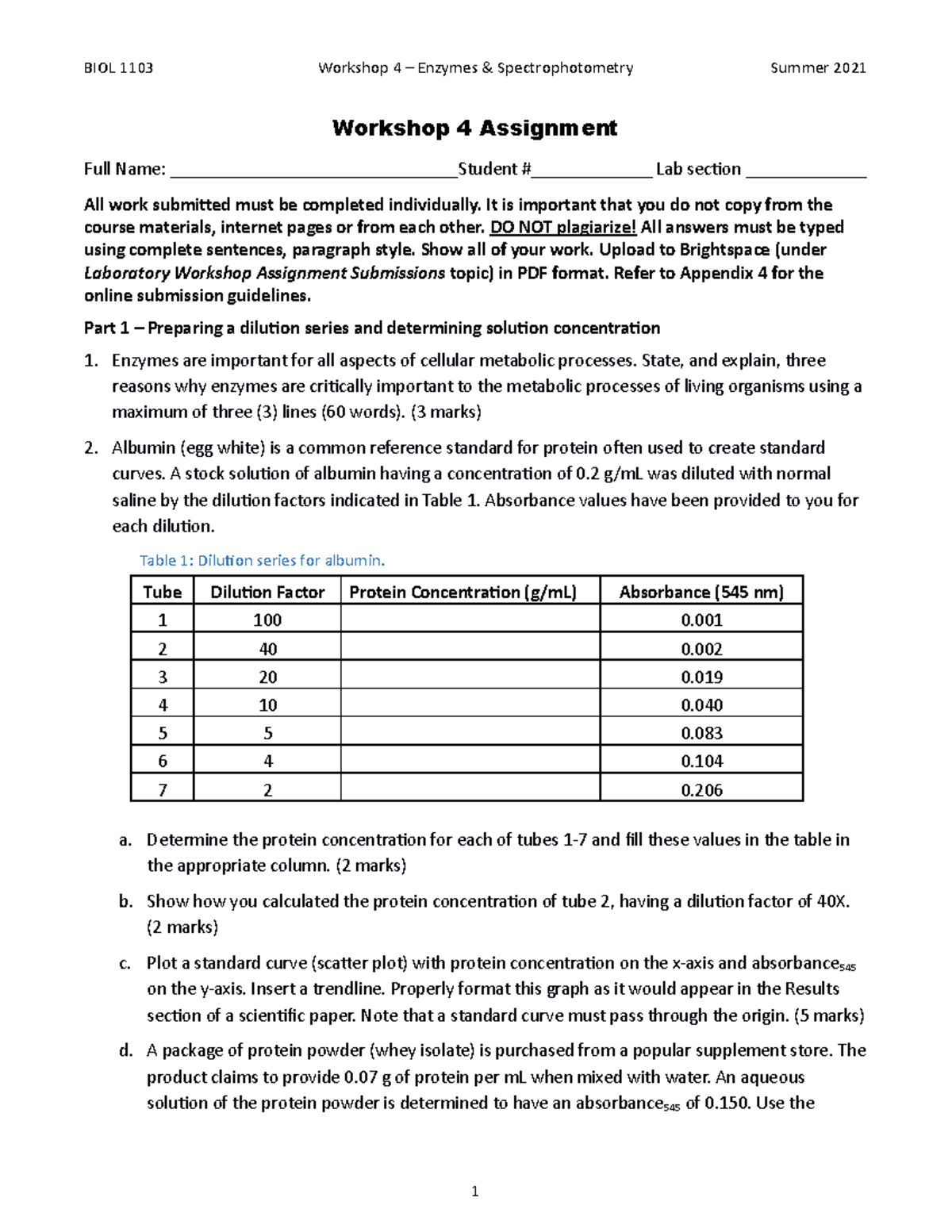 Workshop 4 Assignment S2021 - Workshop 4 Assignment Full Name ...