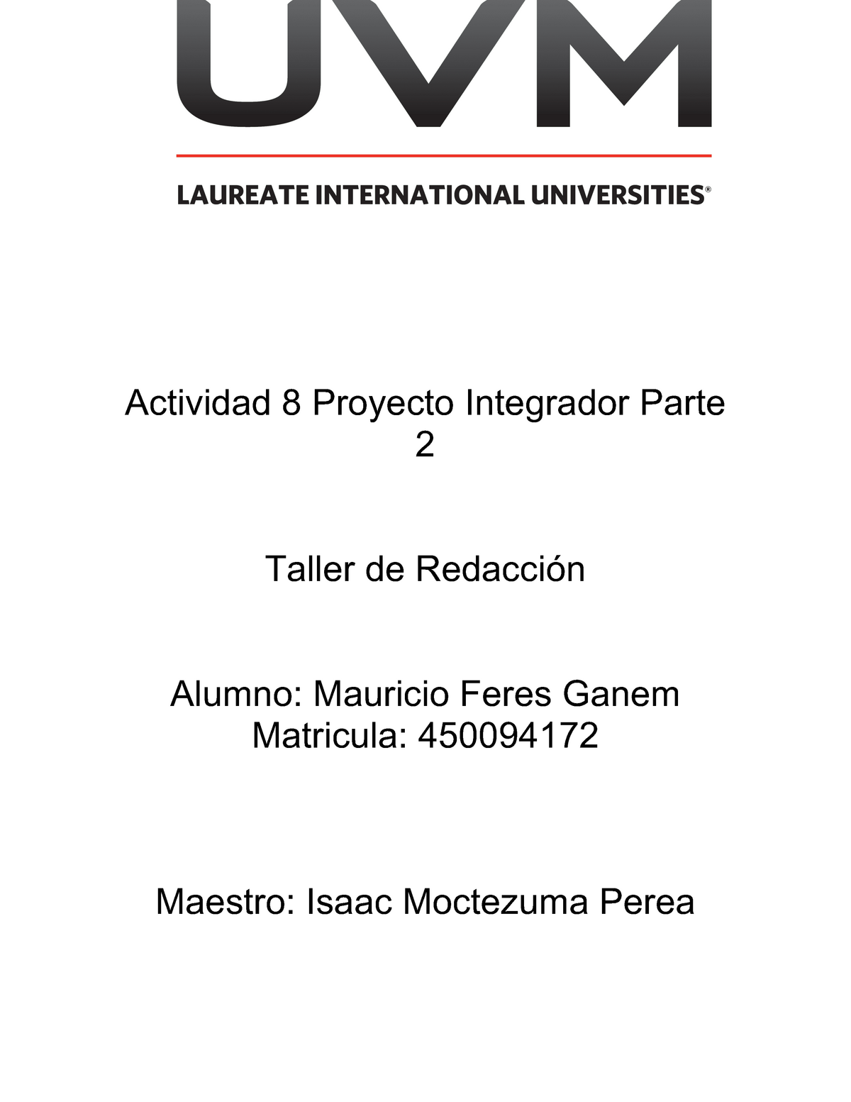 Actividad 8 Proyecto Integrador Etapa 2 - Actividad 8 Proyecto ...