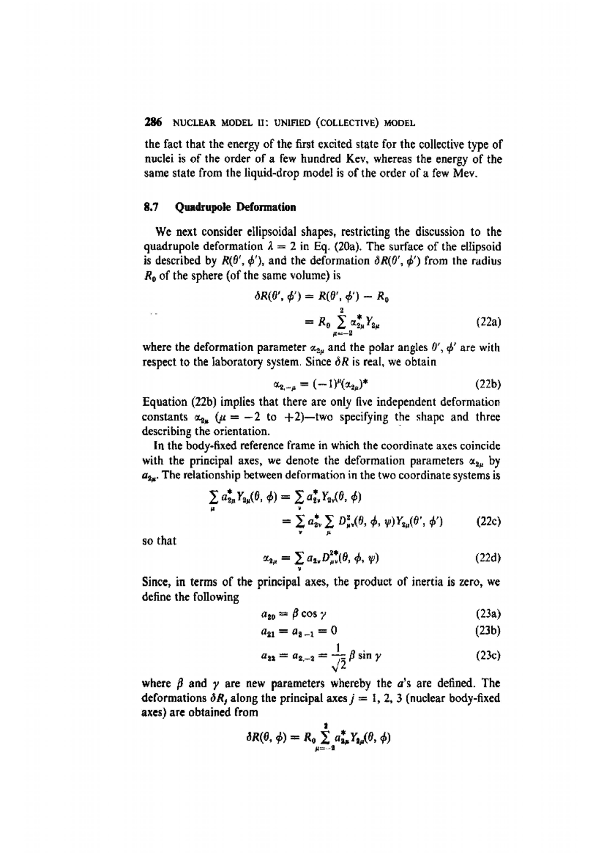 Quadruple Deformation Masters of science PHYSICS Studocu