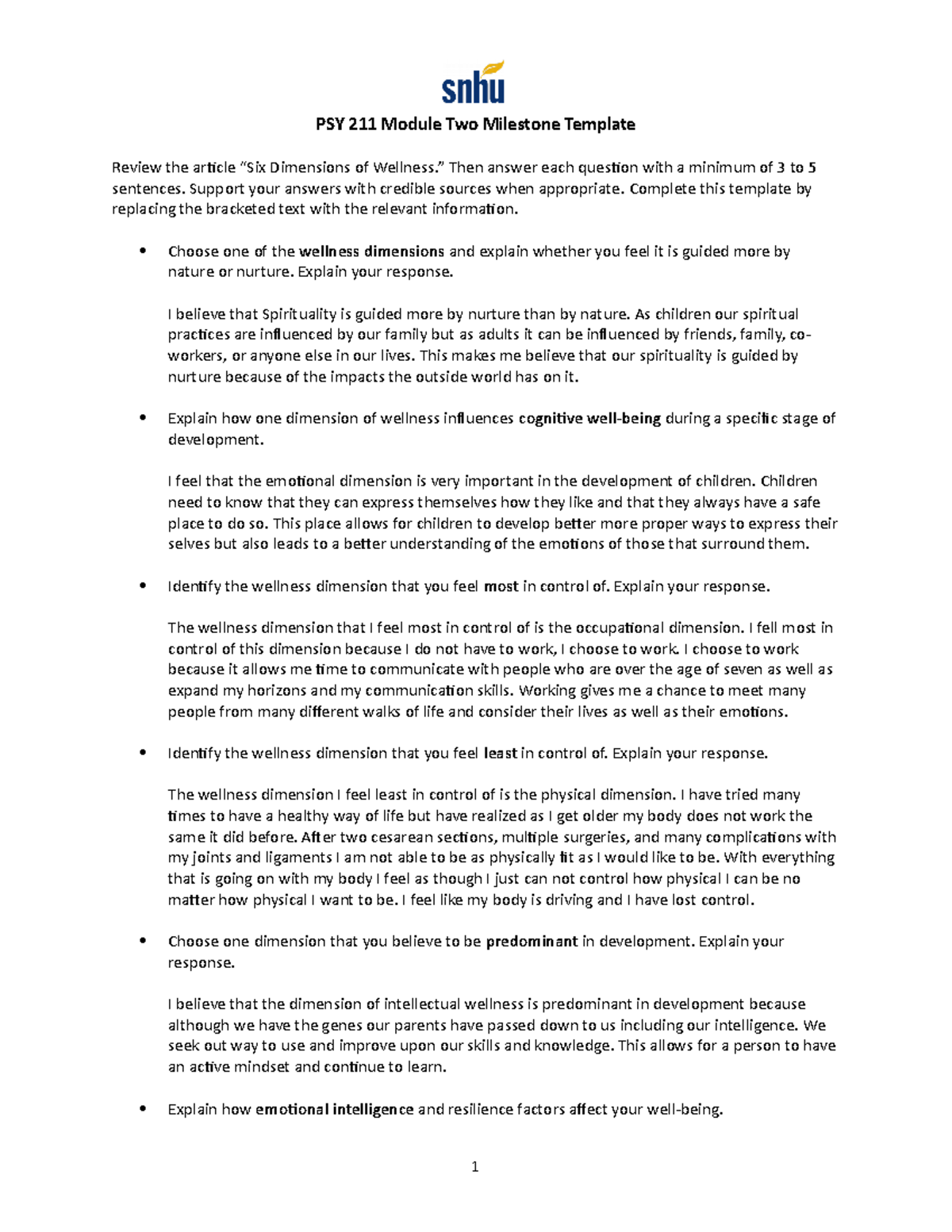 Module Two Milestone ” Then answer each question with a minimum of 3