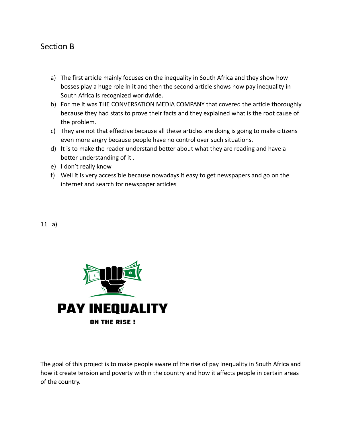 Section B - A Guide On How To Do Life Orientation Projects - Section B ...