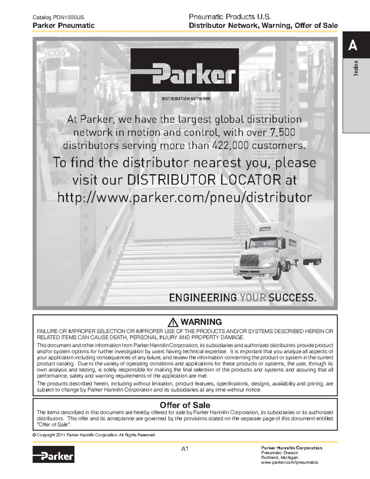 Parker neumatico Parker Hannifin Corporation Pneumatic Division