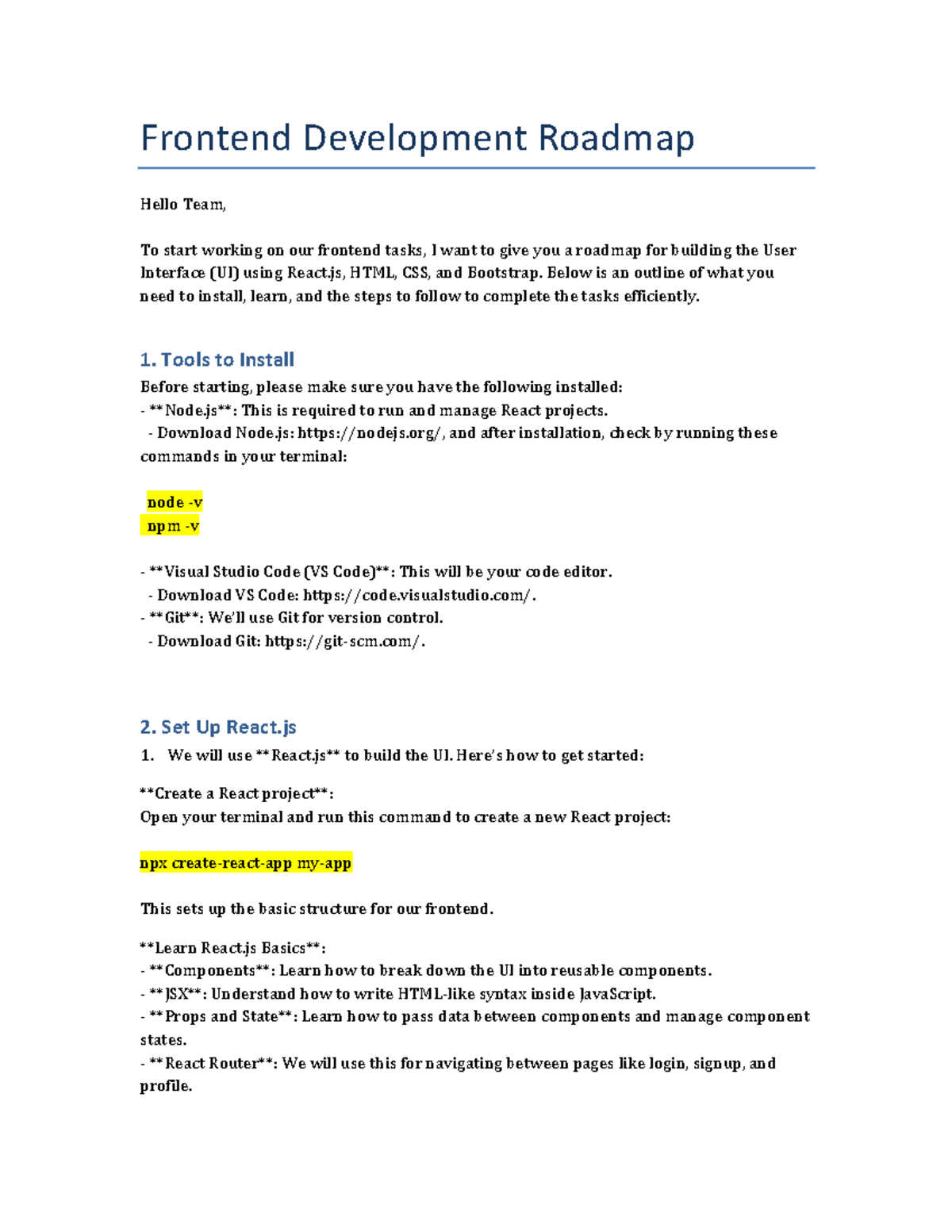 Frontend Development Roadmap (2024-10-16) - Frontend Development ...