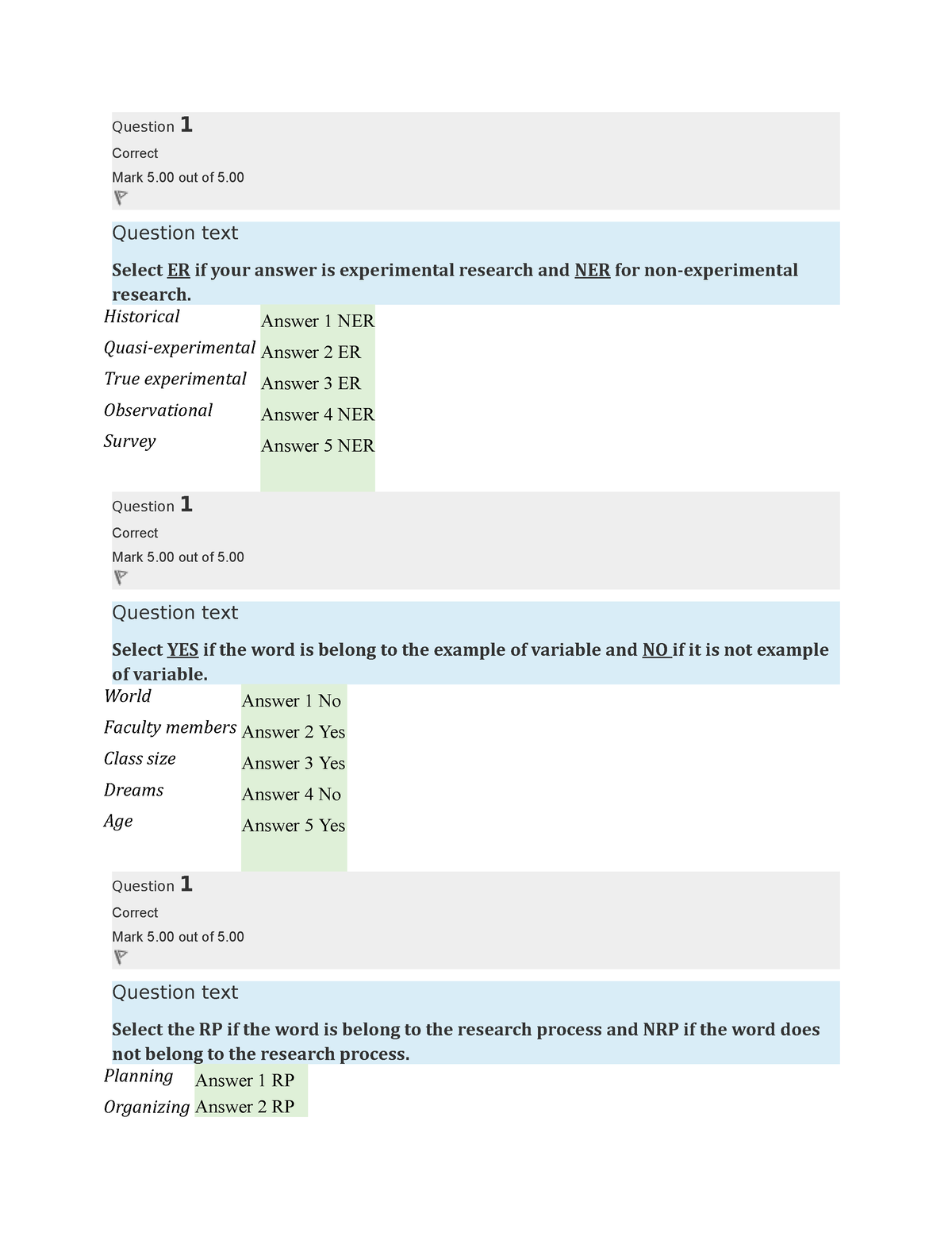 RSCH WEEK 1 20 V1 - Citrxexxhingdse - Question 1 Correct Mark 5 Out Of ...