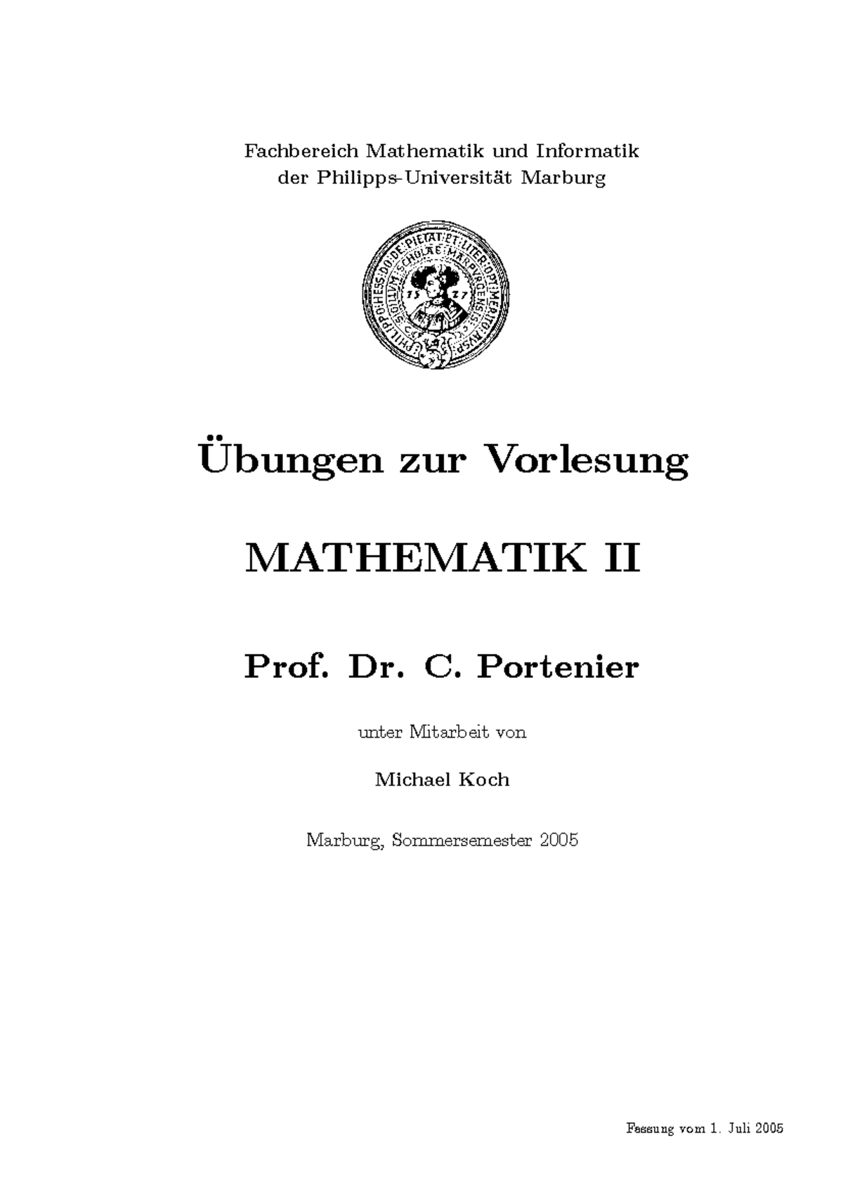 5 - rgrgEG - Fachbereich Mathematik und Informatik der Philipps