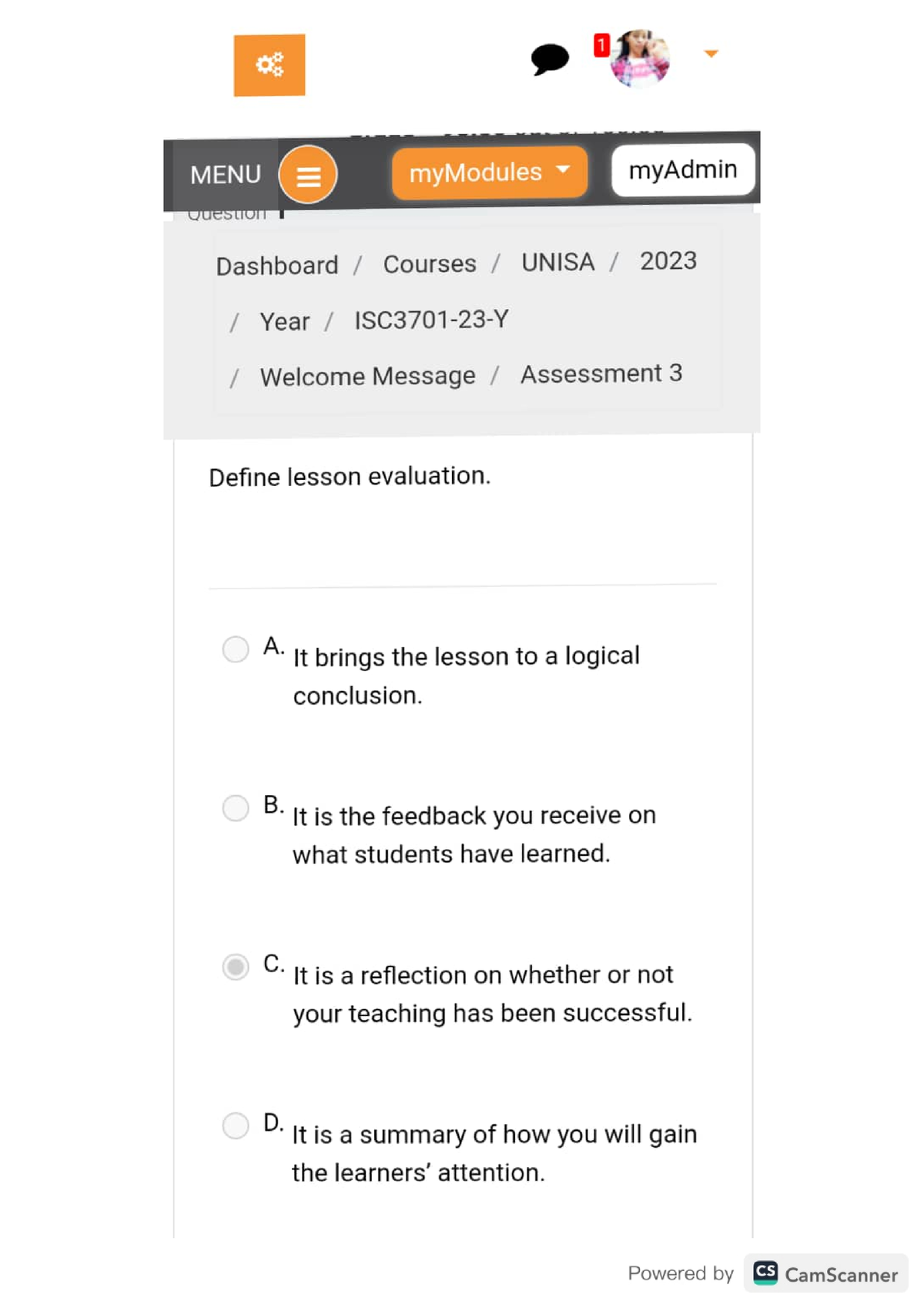 isc3701 assignment 3 2023