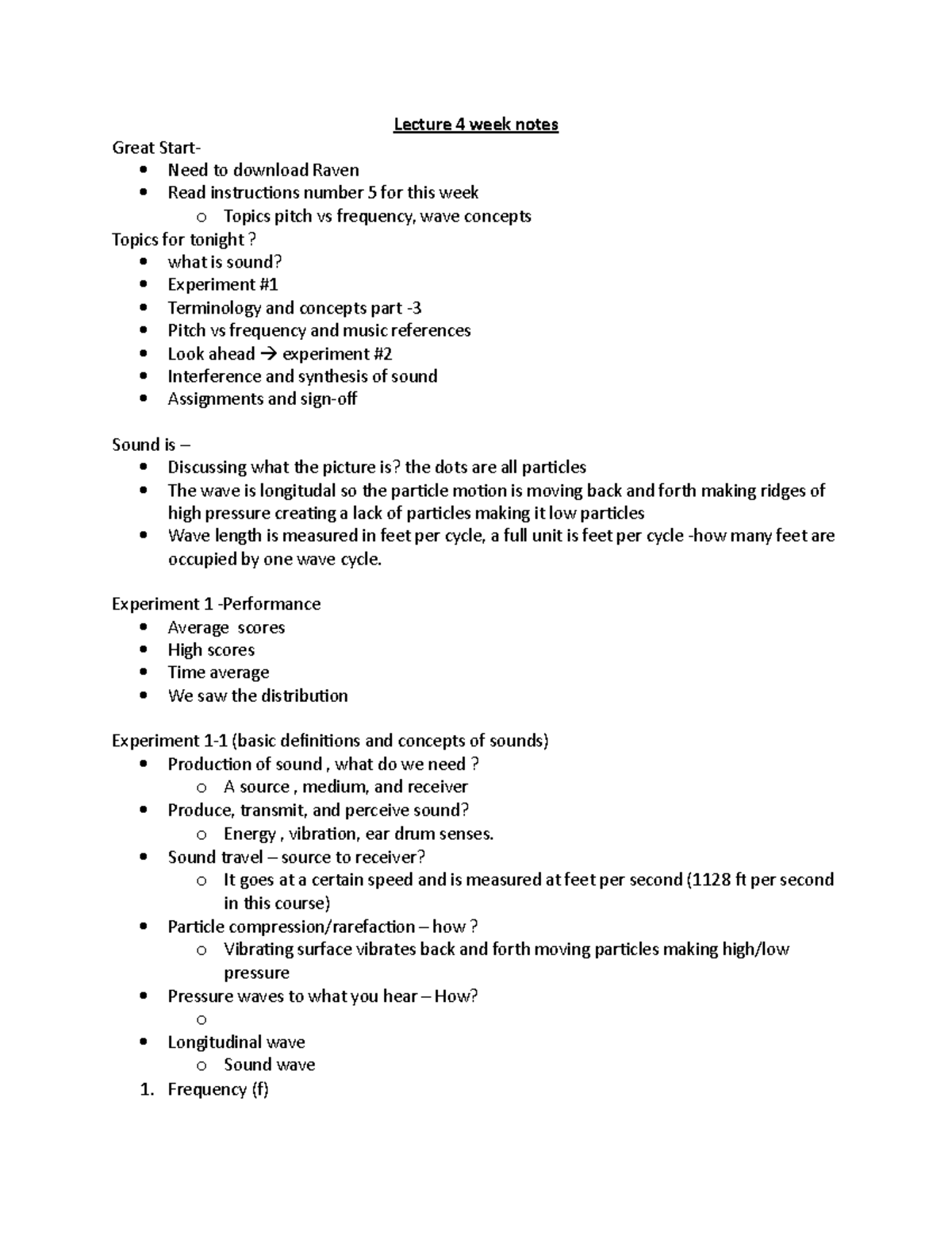 Lecture 4 week notes - Lecture 4 week notes Great Need to download ...