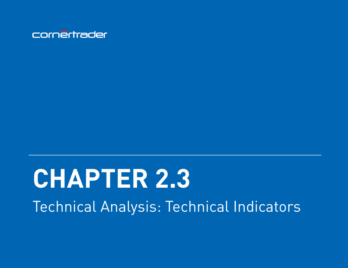 2 3 Technical Analysis Technical Indicators - CHAPTER 2. Technical ...