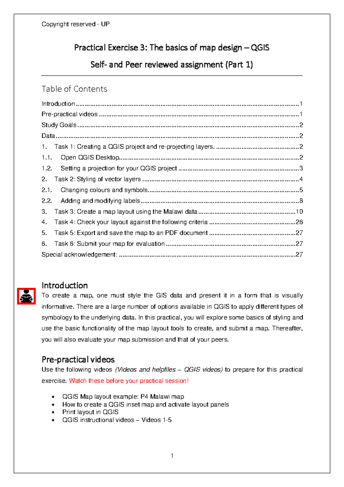 P3 Part1 - useful practice and understanding of QGIS - Practical ...