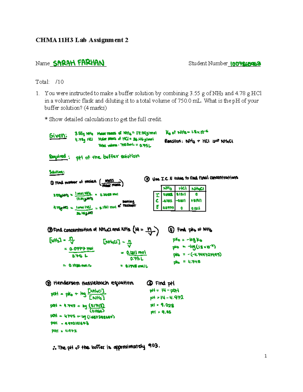 Lab+Assignment+2 - Chemistry Lab questions that replace the in person ...