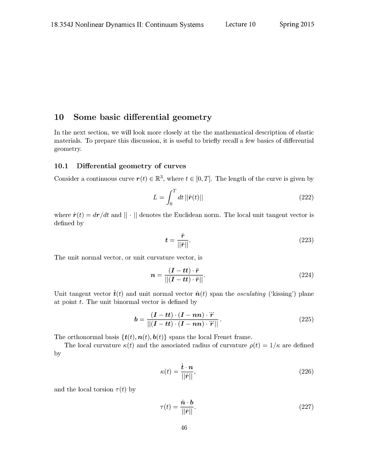 Some Basic Differential Geometry (PDF) 10 Some basic differential geometry In the next section