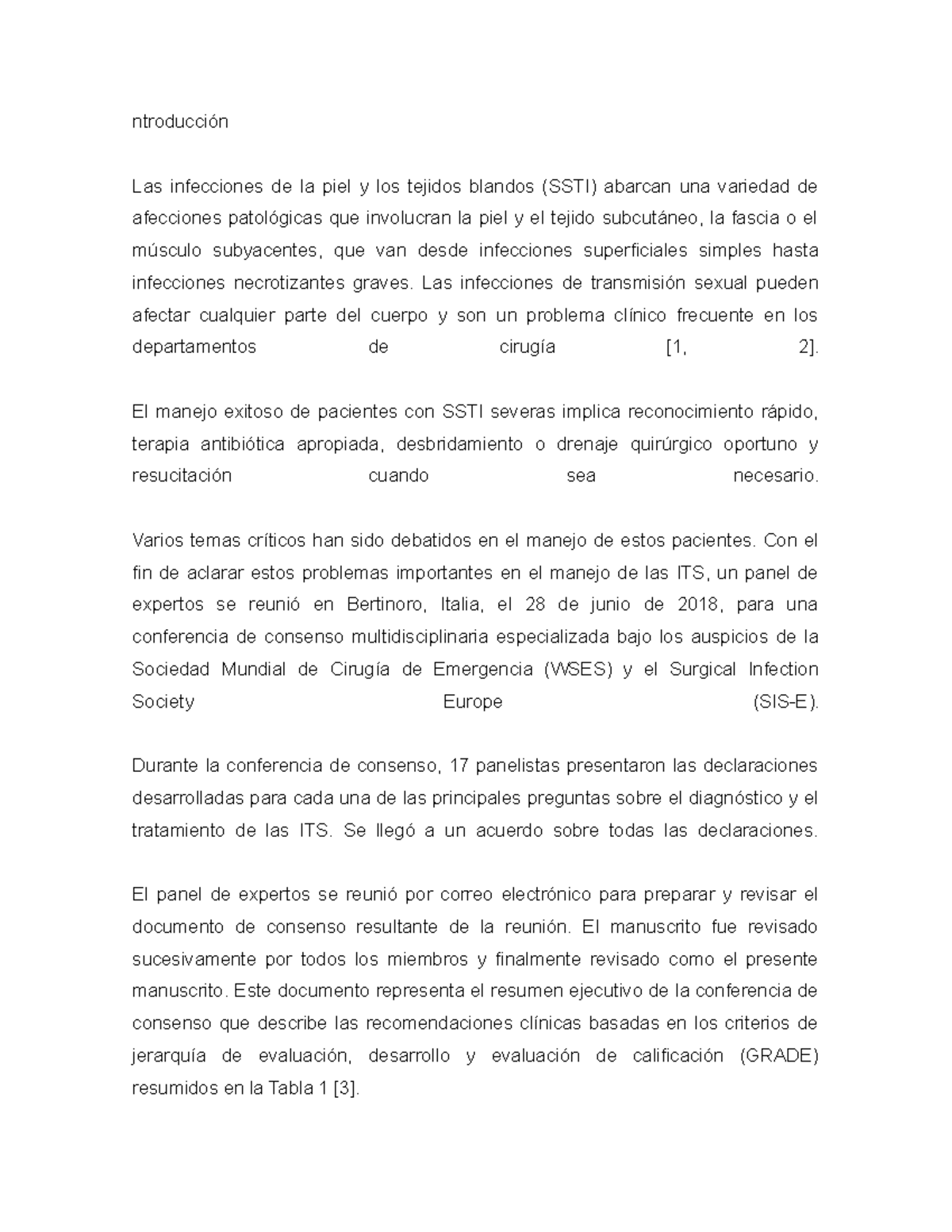 pautas complicadas de infección de piel y tejidos blandos pautas complicadas de infección de piel y tejidos blandos
