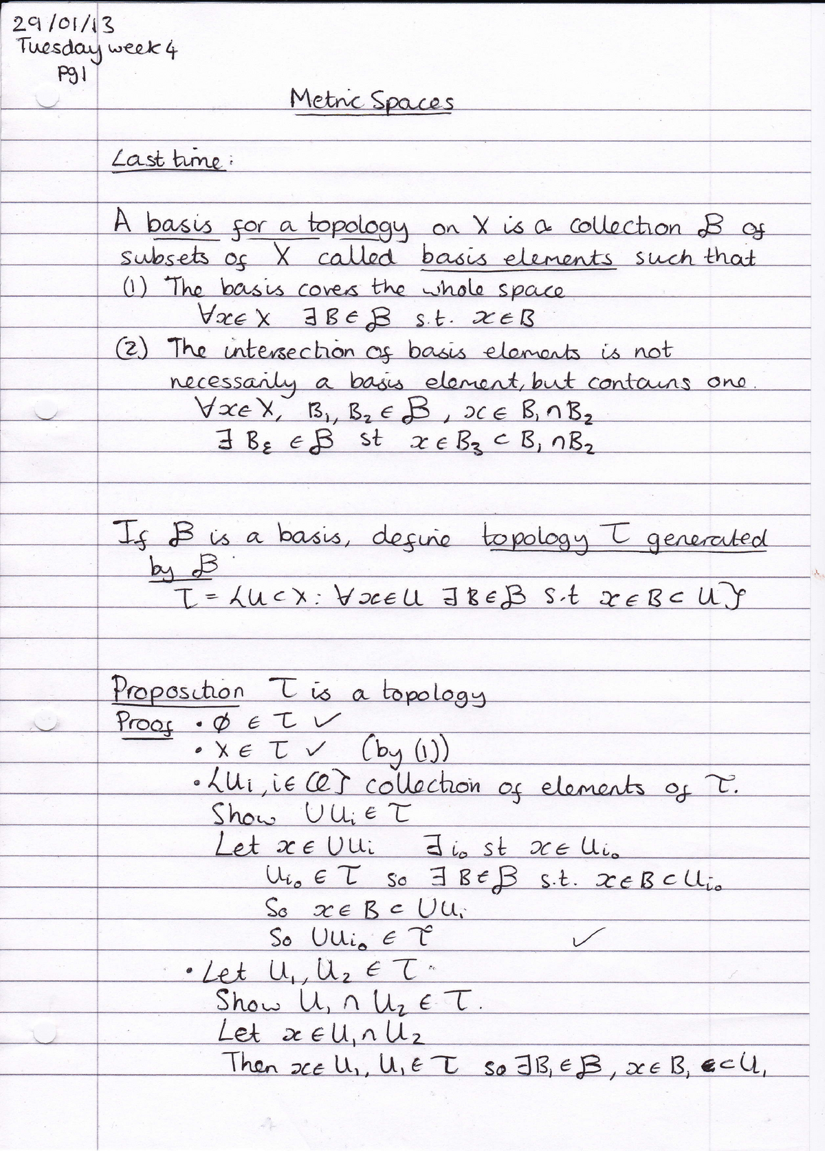 13 01 29 1 Topological Basis Examples Studocu