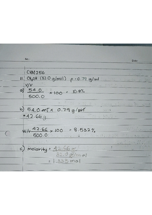 PHY260 Tutorial Answer - Geometrical Optics - Studocu