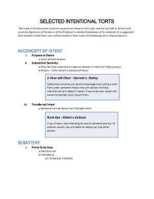 Negligence Flow - Torts 1L class outline flow chart style - N e g l i g ...