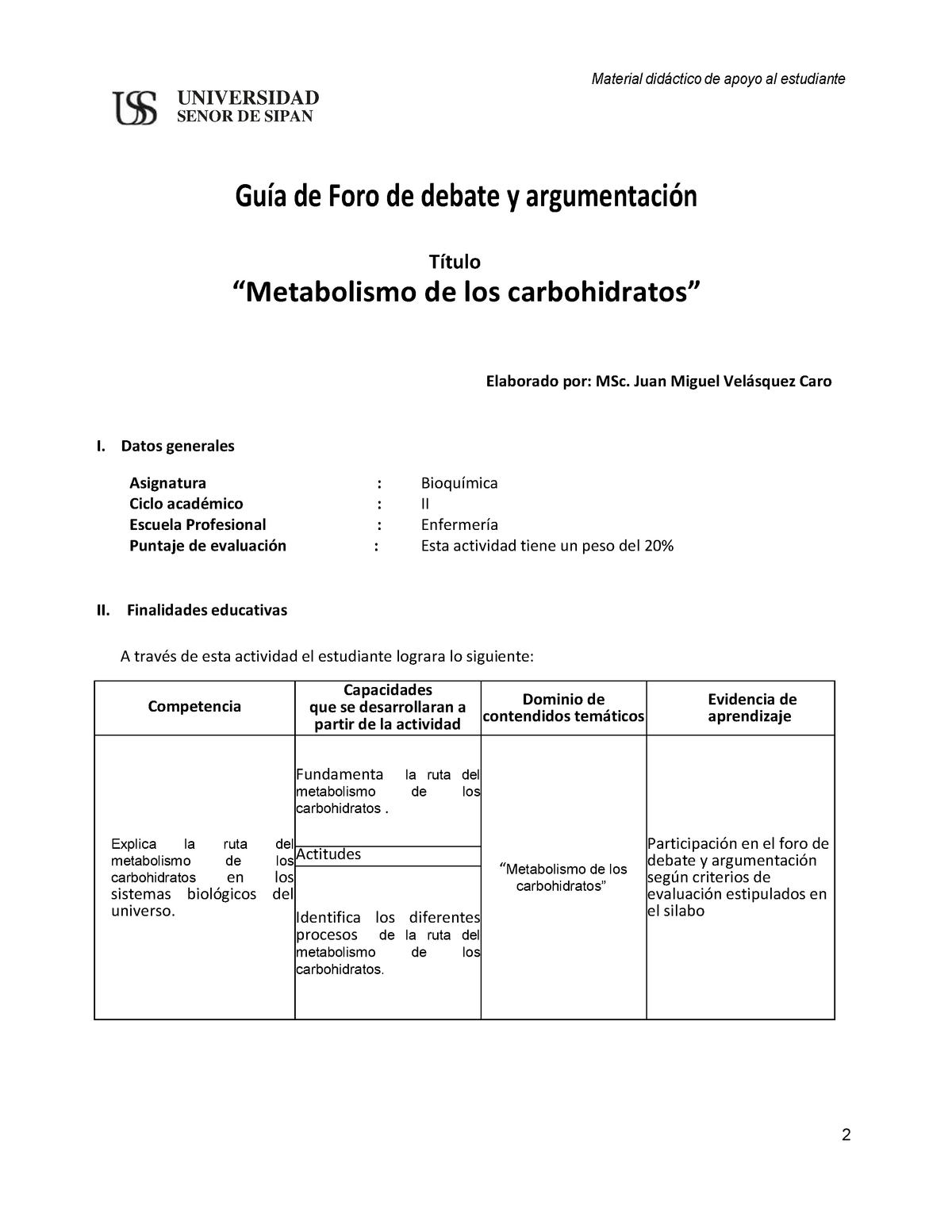 GUÍA DE FORO DE Debate Y Argumentación - Material Didáctico De Apoyo Al ...