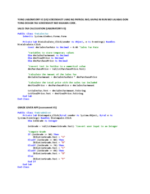 Activity 3 Programming using Control Structures - Asynchronous Activity ...