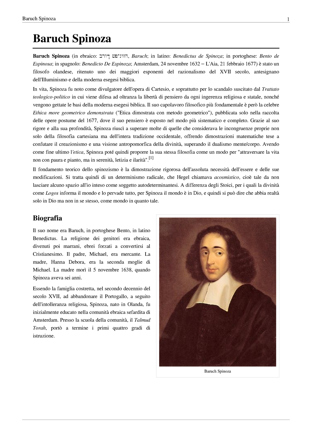 LIBRI PIERO MARTINETTI - L' Etica Di Spinoza. Esposizione E