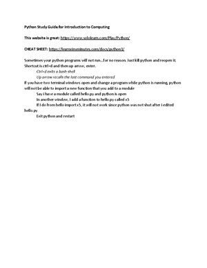 Python Numpy and Pandas Summary - Python Numpy Imports Import numpy as ...