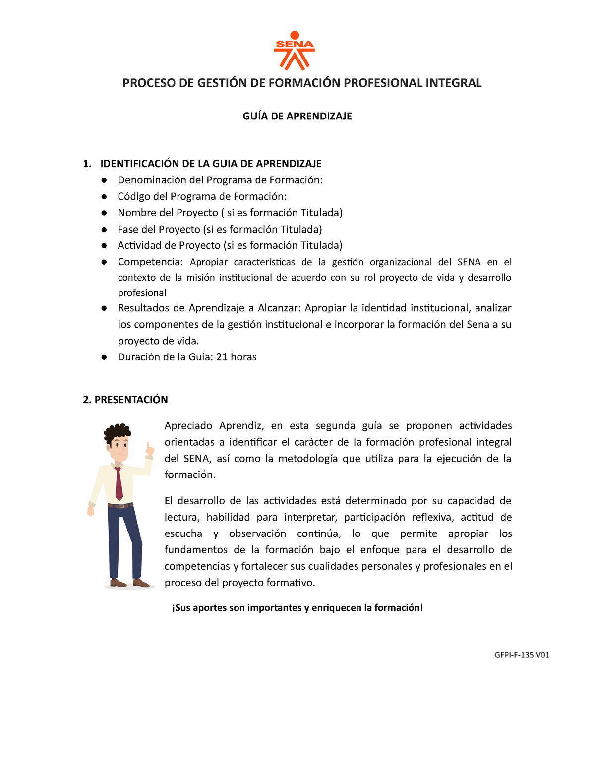 Guia Numero 2 Proceso De GestiÓn De FormaciÓn Profesional Integral GuÍa De Aprendizaje 1 7573