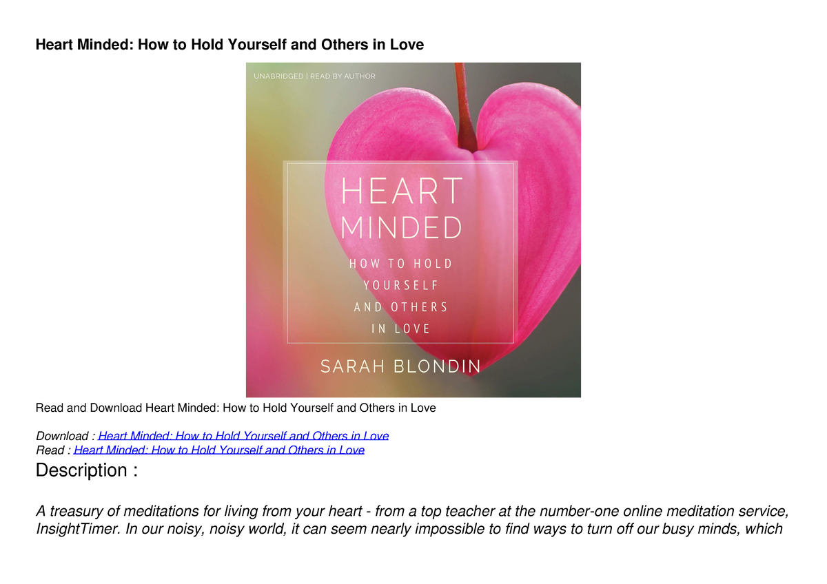 get-pdf-download-heart-minded-how-to-hold-yourself-and-others-in