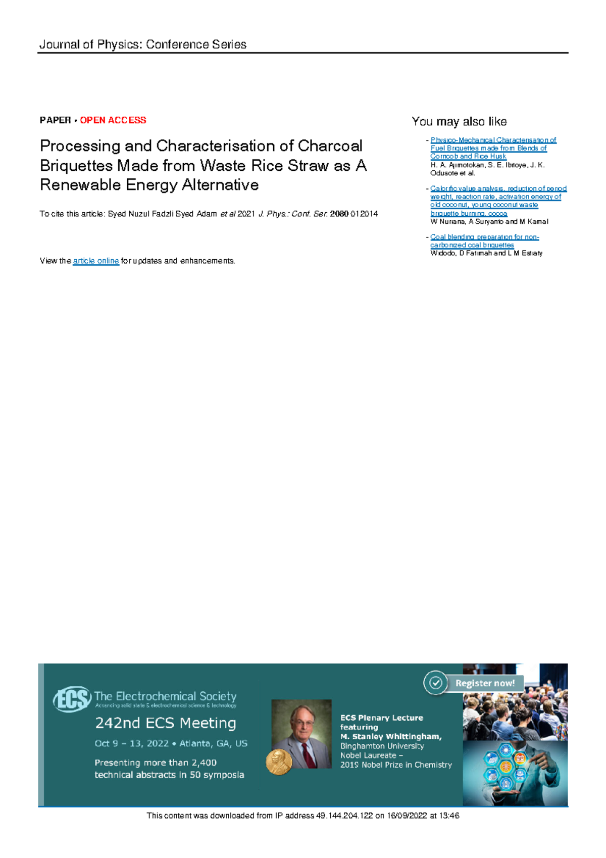 Adam 2021 J. Phys. Conf - none - Journal of Physics: Conference Series ...