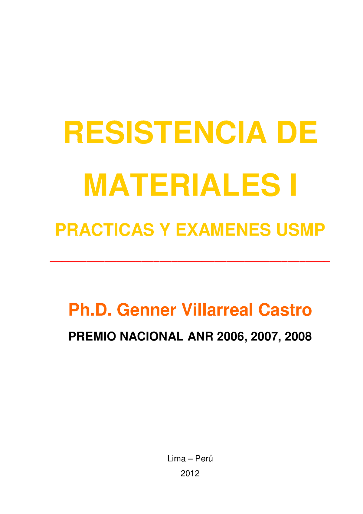 Libro Resistencia De Materiales I Practi - RESISTENCIA DE MATERIALES I ...