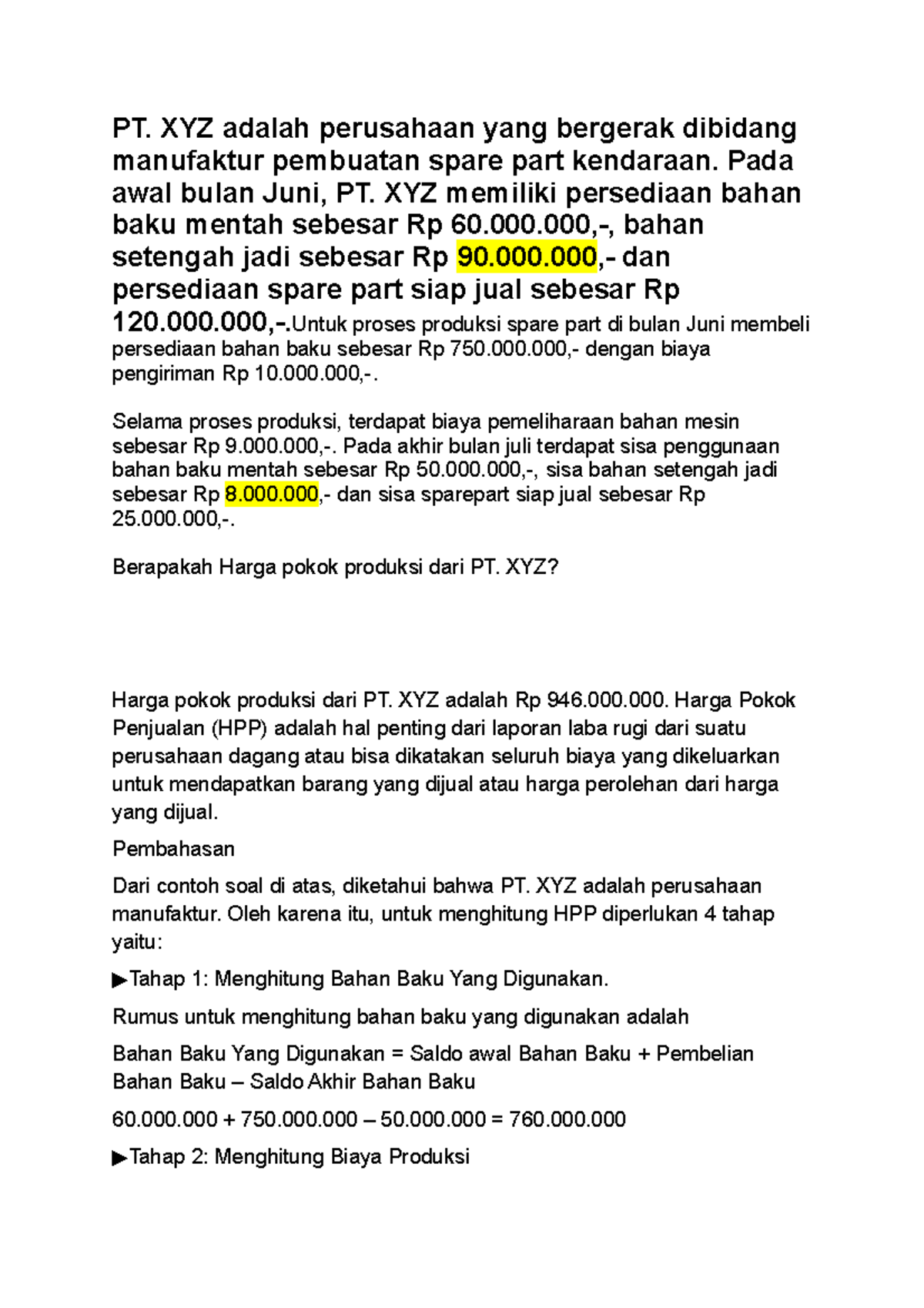 administrasi-biaya-pt-xyz-adalah-perusahaan-yang-bergerak-dibidang