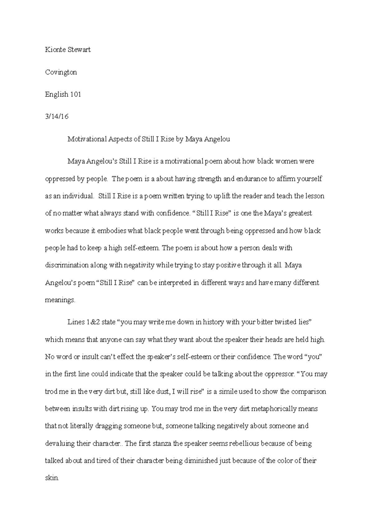 Comparing and contrasting poems essay picture