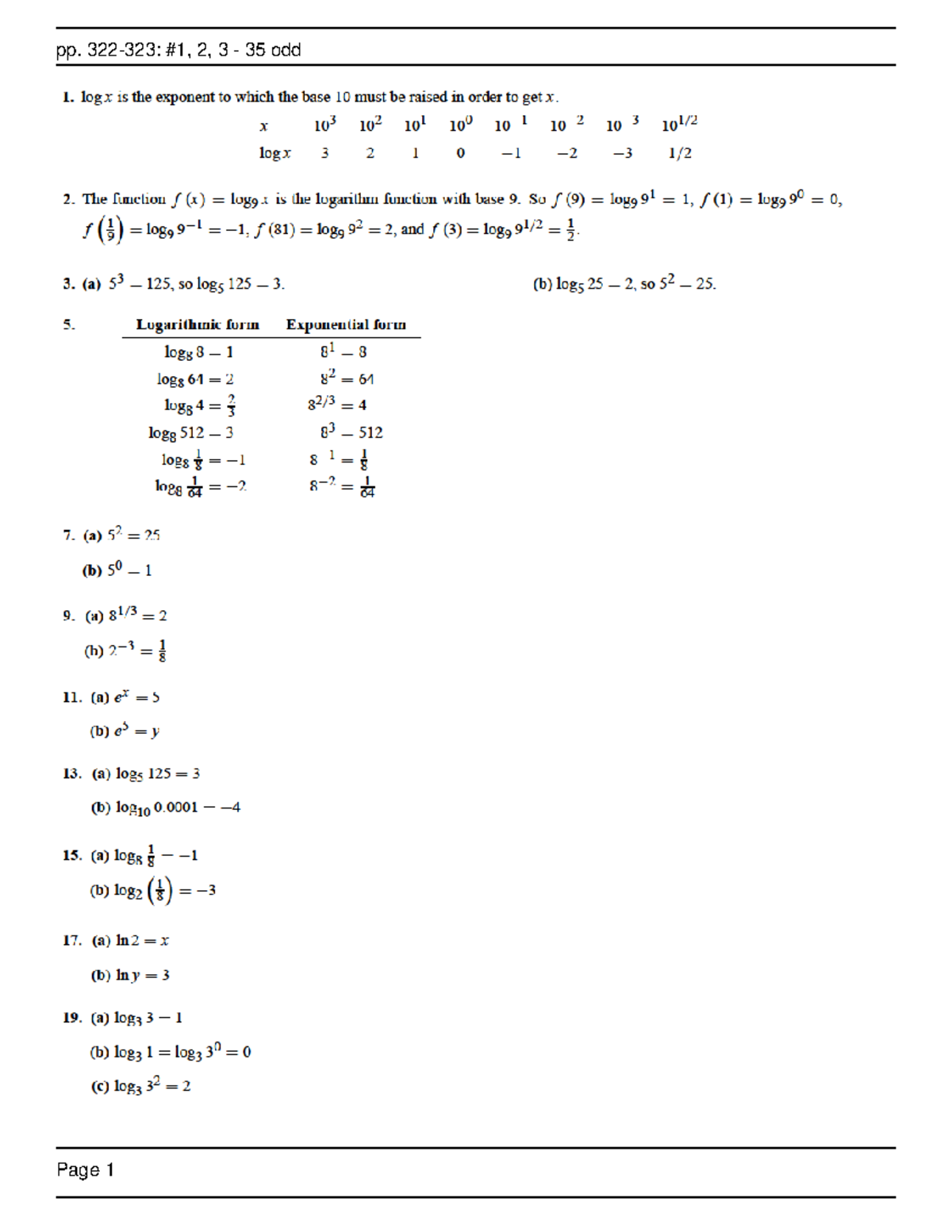 SB 4 - Chapter 4.3A Practice Full - MAT 129 - Page 1 pp. 322-323: #1, 2 ...