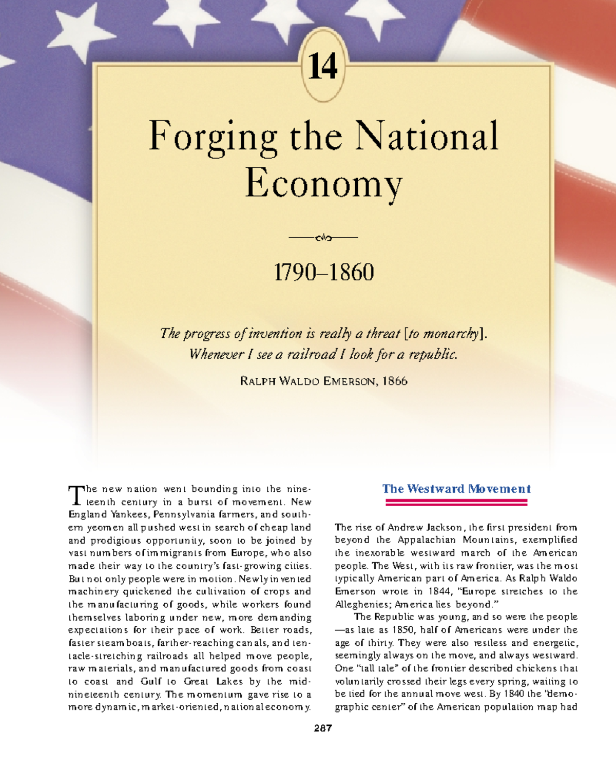 Americanpageantchapter 14 14 Forging The National Economy 1790 The   Thumb 1200 1500 