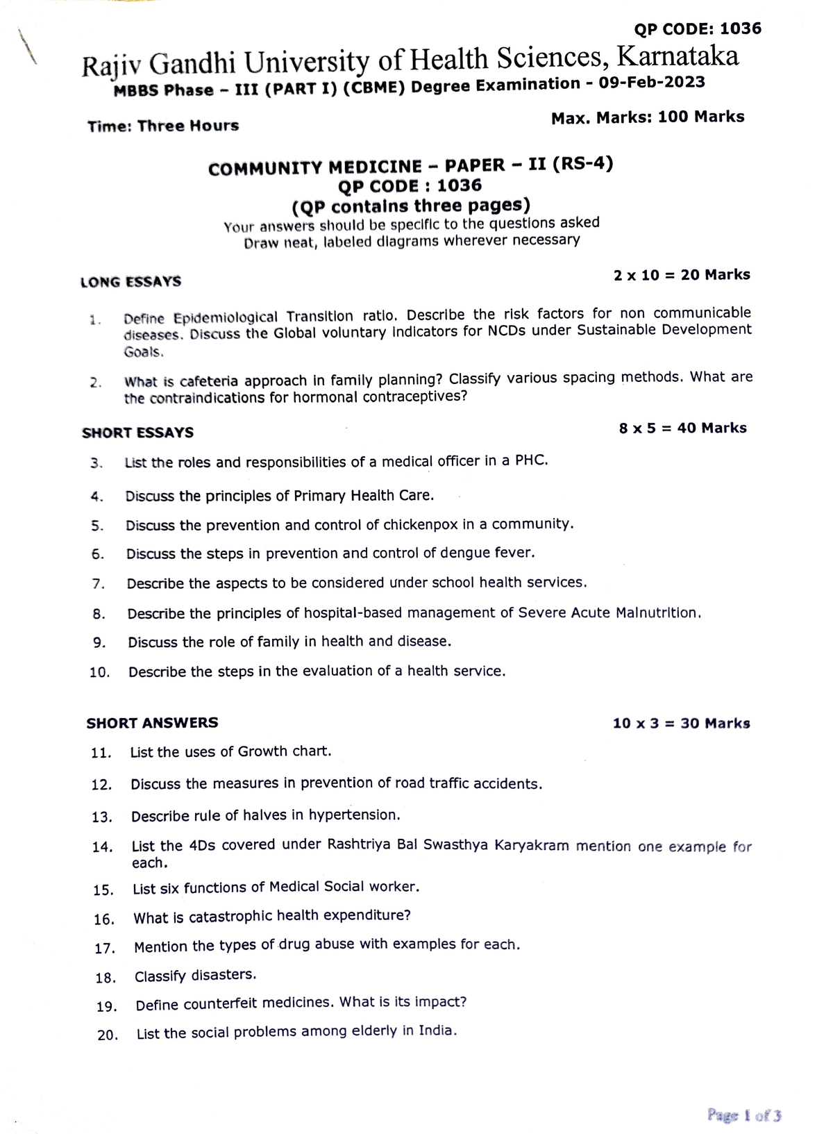 research topics in community medicine in india