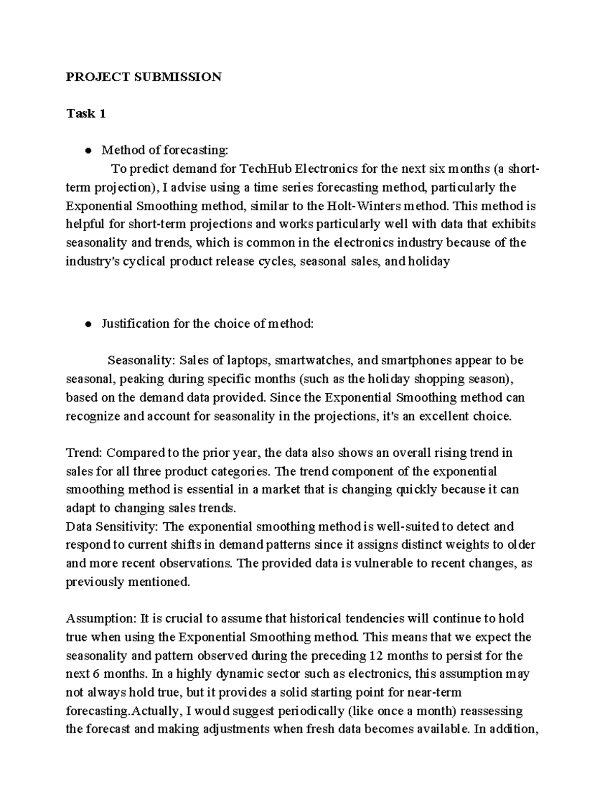 Project+Sample+Template+(1) (Repaired) - PROJECT SUBMISSION Task 1 ...