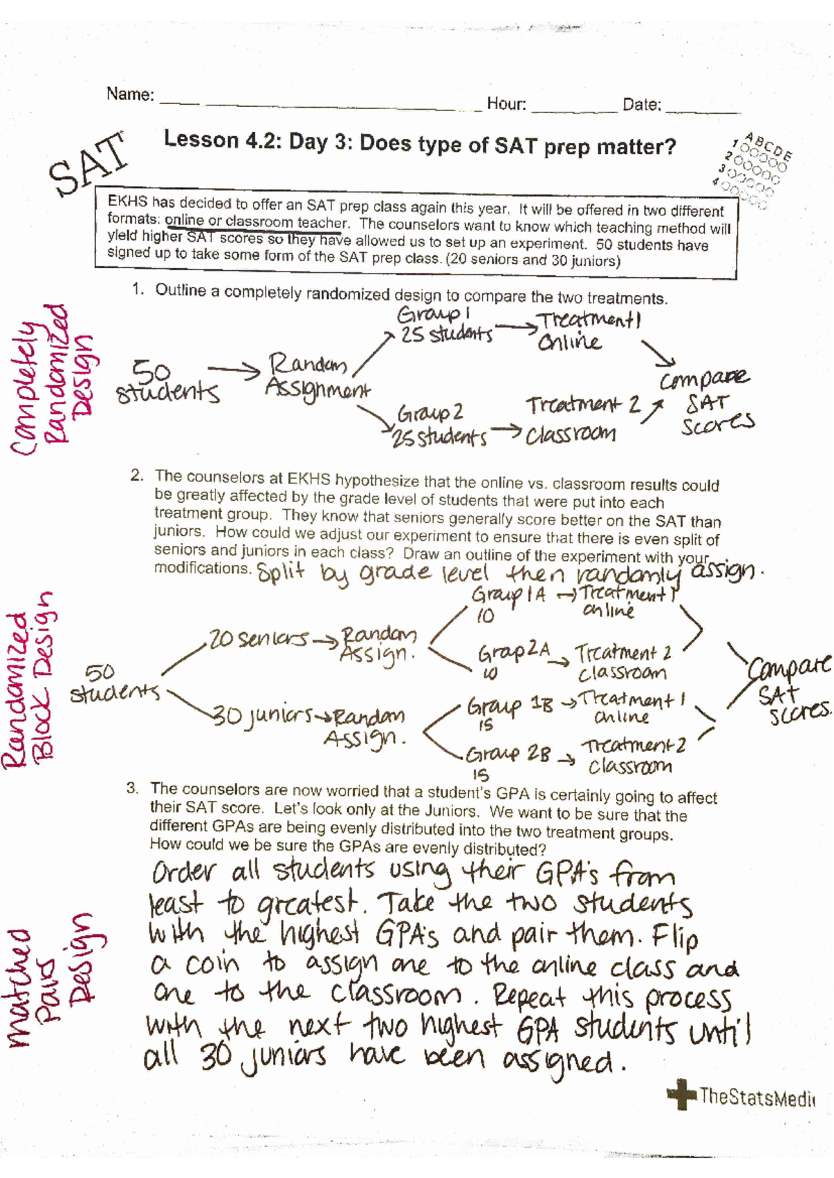 Stats+Medic+-+AP+Stats+-+Lesson+4 - Studocu