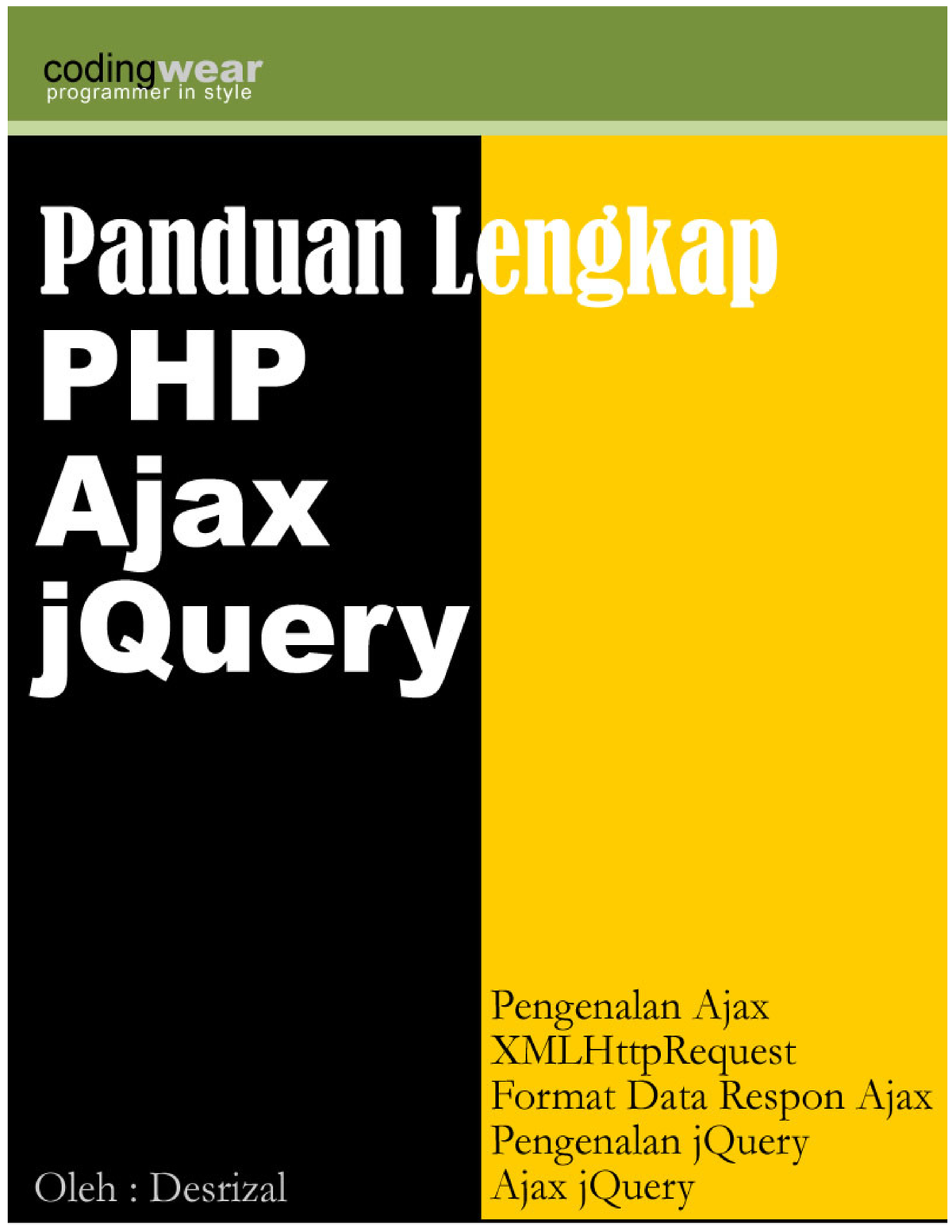 Panduan Lengkap PHP Ajax J Query - PHP Ajax Javascript JQuery Tutorial ...