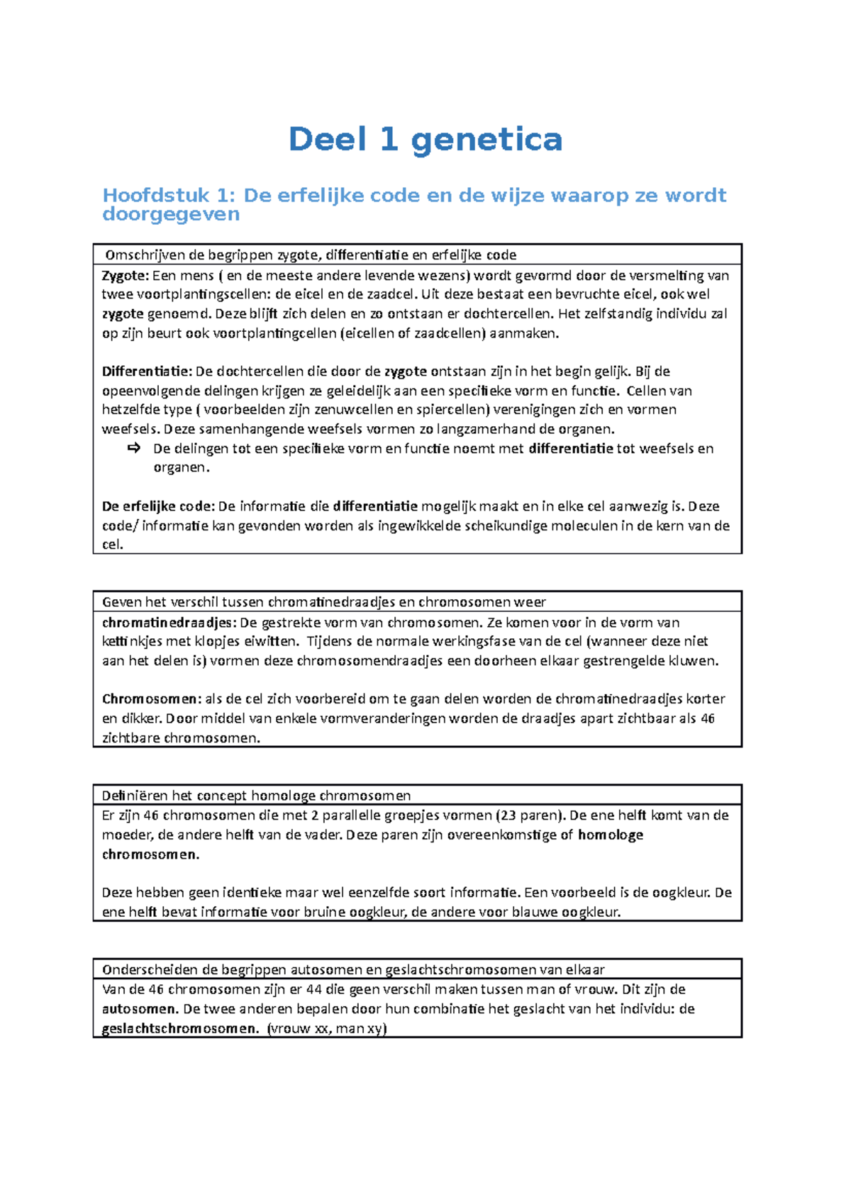 Doelstellingen Samenvatting-genetica-en-neurowetenschappen - Kopie ...