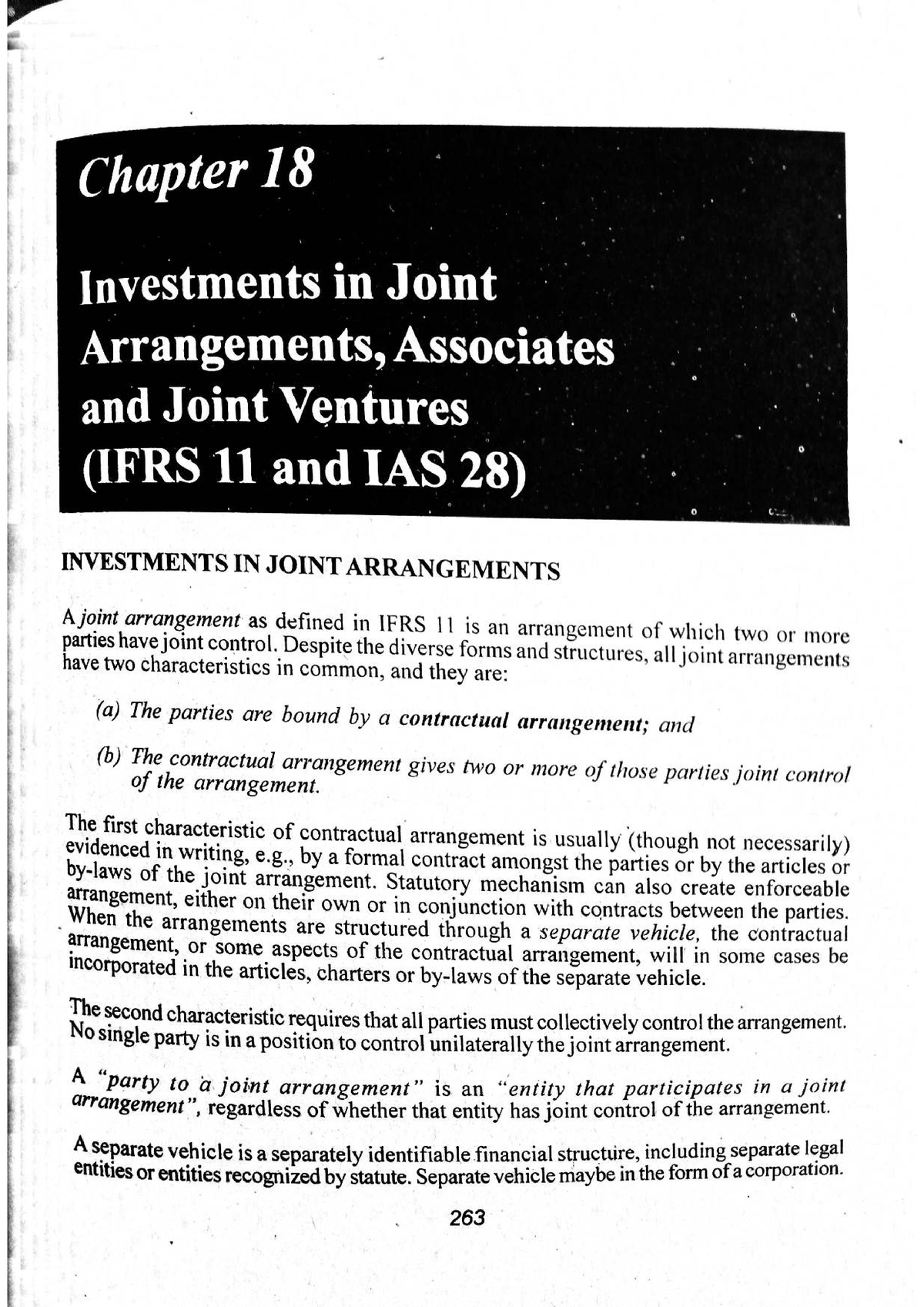 Afar 2 Chapter 18 Joint Arrangements - Advanced Financial Accounting ...